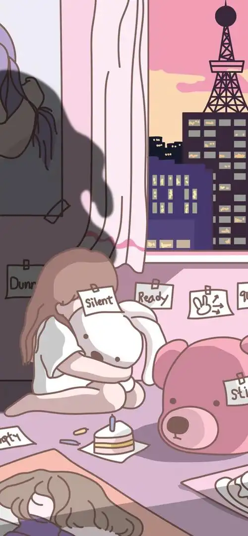 卡通壁纸可爱壁纸少女心壁纸可爱表情包ins潮图2评论13更多