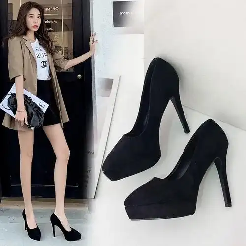 这双鞋真的太美了!超高跟让我腿变长了好几公分,穿着也很舒适, - 抖音