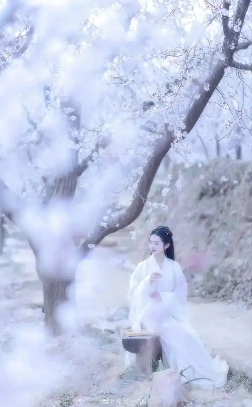 好看的古风真人小姐姐壁纸