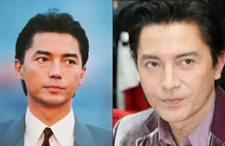 回顾尊龙80年代的打扮,我发现:穿衬衫时髦,出门梳大背头,真帅_西装