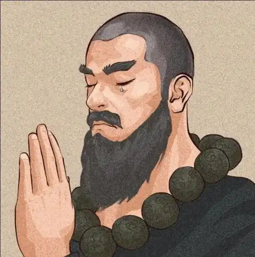 手绘微信头像设计成熟大叔专属头像