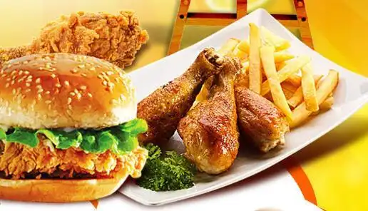 炫堡王汉堡炸鸡