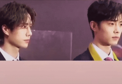 肖战王一博的图片