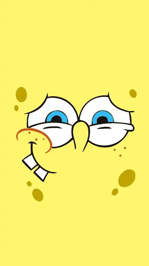 海绵宝宝可爱高清手机壁纸