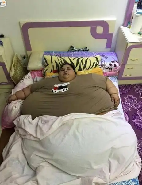 五大世界上最胖的女人排行榜重达1450斤的女人还想增肥