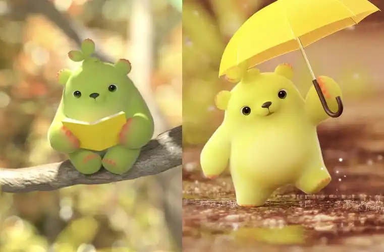 深圳ip设计公司分享萌芽熊ip成功的关键?