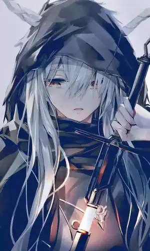 二次元高冷女生头像