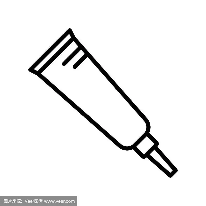 粘合图标或符号向量设计模板