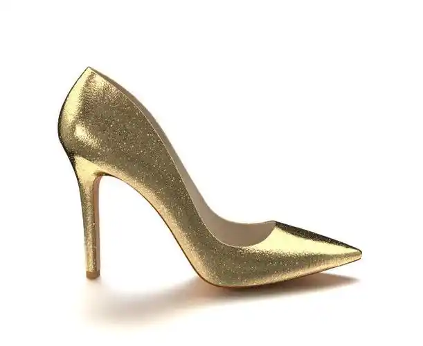 shoes of prey 金色尖头高跟鞋 $274!包邮!