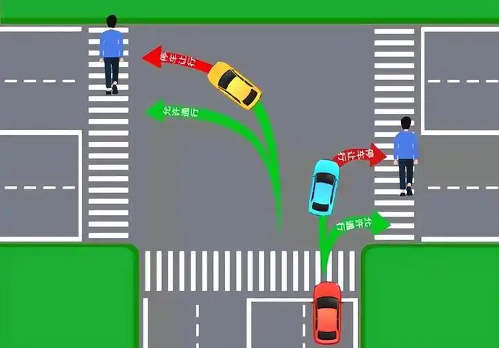 提前减速,并将挡位减至2挡,而且要提前变道至右转车道,在路口前,提前