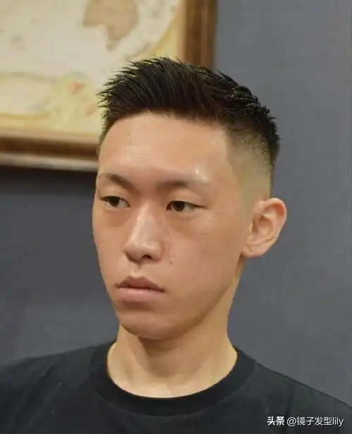 男短发发型设计(男士发型两边铲还是两边剪短)(7)