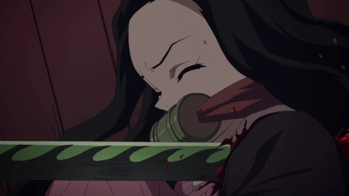 鬼灭之刃风柱为绝后患当恶人刺祢豆子三刀炭治郎头槌也无力