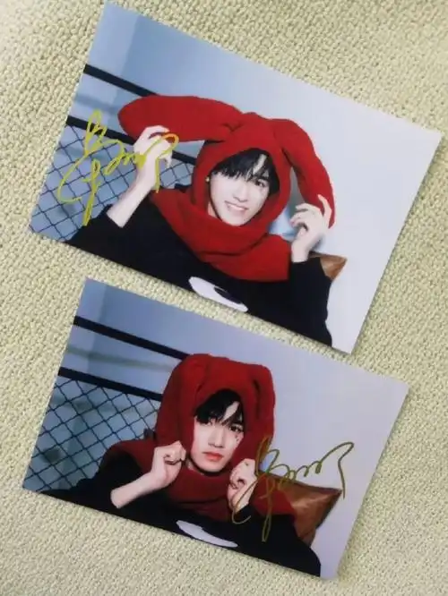 宋亚轩签名照红红火火97