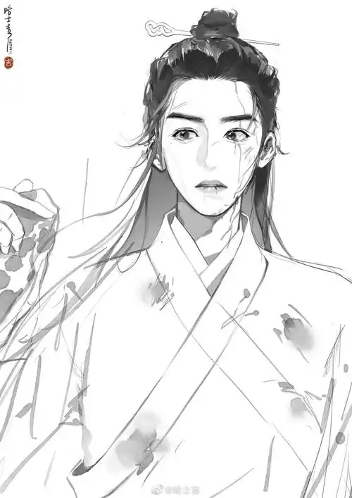 i二次元存一下从各处搜集的温客行手绘【侵删/持更】