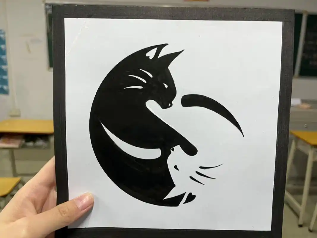 平面构成日常作业 图图底反转,图契合图形,图矛盾空间每天练习两小时