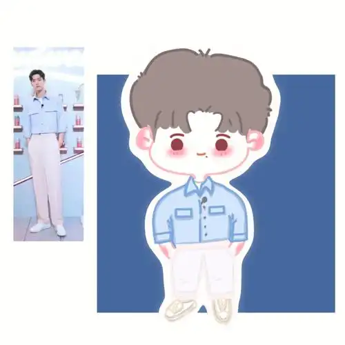 day2q版人物简笔画肖战