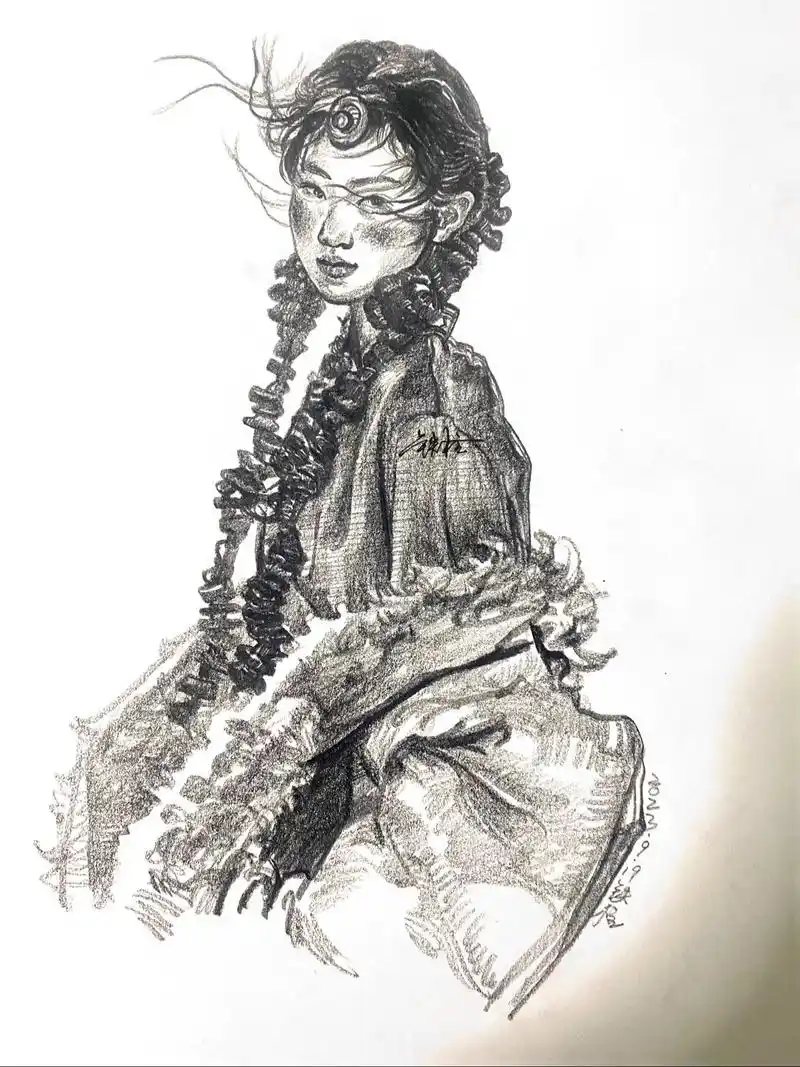 速写人物绘画步骤