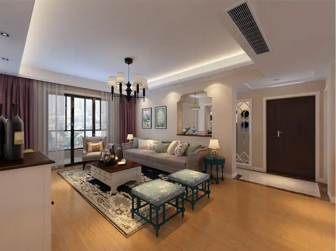 现代简约风格三居室装修攻略,125平米的房子这样装才阔气!