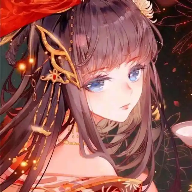 超高清动漫女生古风头像