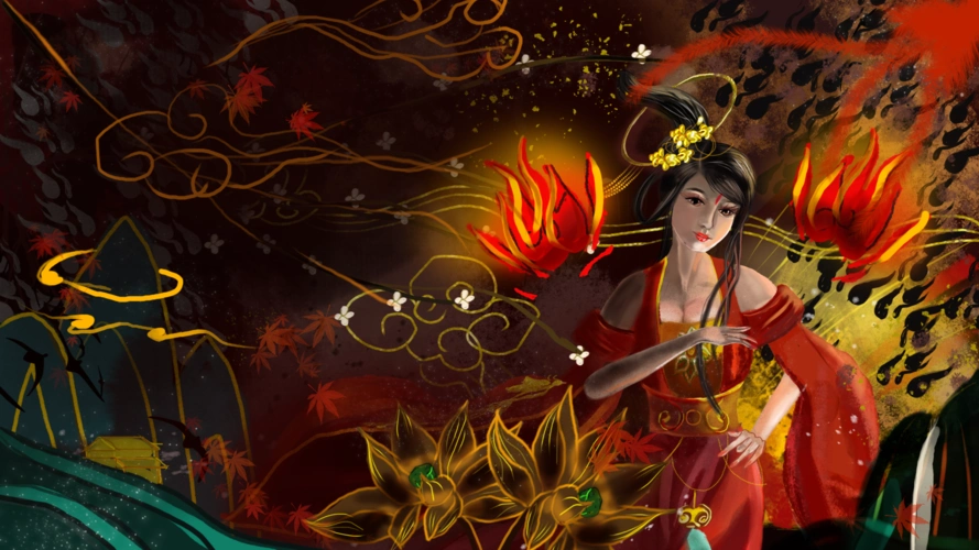 原创作品凤凰火