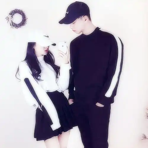 毕生有幸与珺同行成熟情侣头像潮流一对