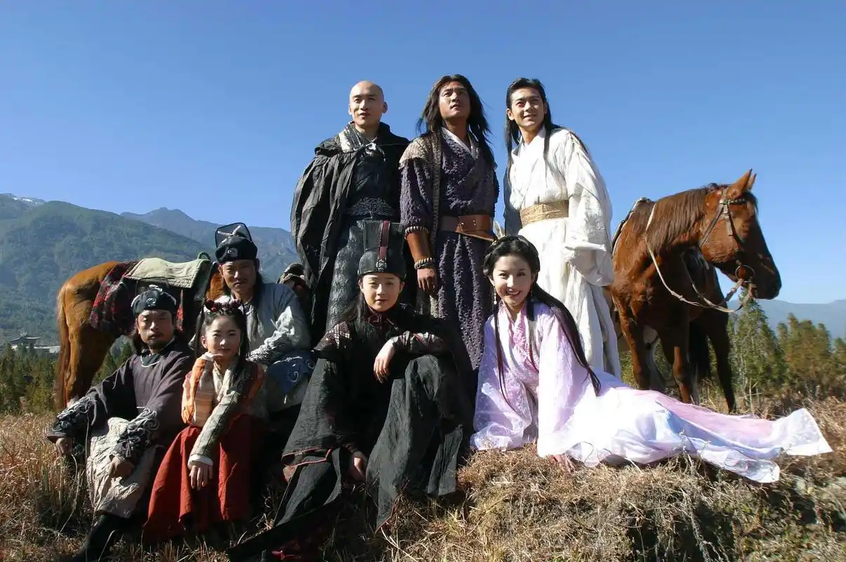 内地版《天龙八部》剧照.图片来源:视觉中国