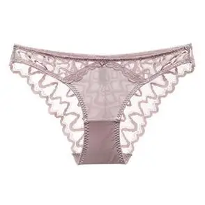 夏季内裤三角裤女亚马逊欧美新款纯欲性感中腰火辣女士内裤薄款