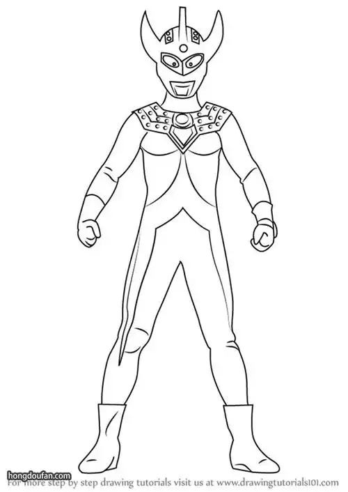 奥特曼,奥特曼简笔画,托雷基亚奥特曼,捷德奥特曼,盖亚奥特曼,诺亚