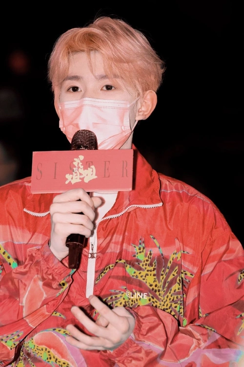 黑发王源青春,粉发王源古灵精怪,而橘发王源简直绝绝子!