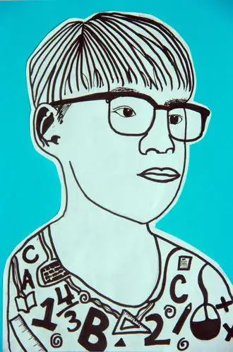 画像绘真情 祝福暖师心——陡沟小学美术组教师节创意祝福