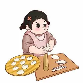 新年新春节日包饺子图片55张