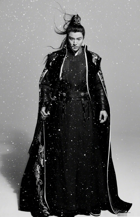 贾乃亮古装造型剑眉星目英姿飒爽