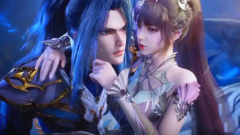 斗罗大陆176集海神一考收官,小舞使用八段摔,把唐三踢上台阶