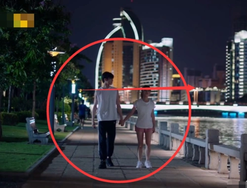 李尖尖162,凌霄185,牵手散步,镜头扫到两人的双腿后,是谁在说谎?