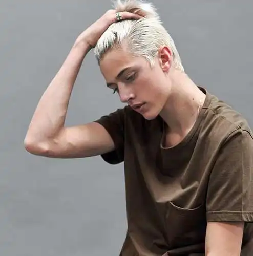 欧美小鲜肉帅哥图片 潮男时尚发型图片