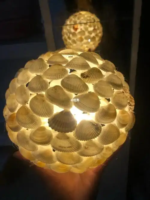 手工贝壳灯