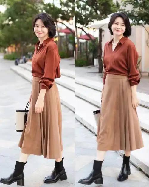 到闷热的夏季以后,中年女性在搭配服装时,应该要兼顾清凉感与时尚感这