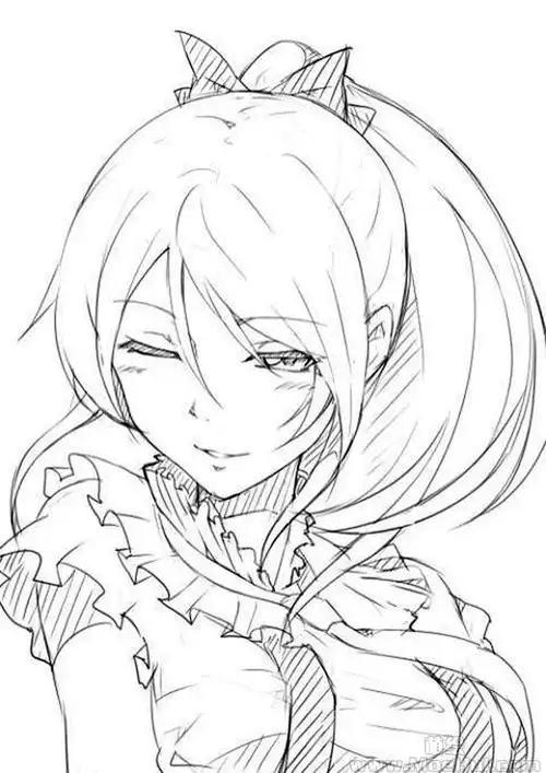 [新手练习线稿][lovelive!]绚濑绘里[29p]