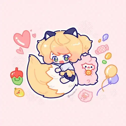 原创头像来和妲己玩耍吧