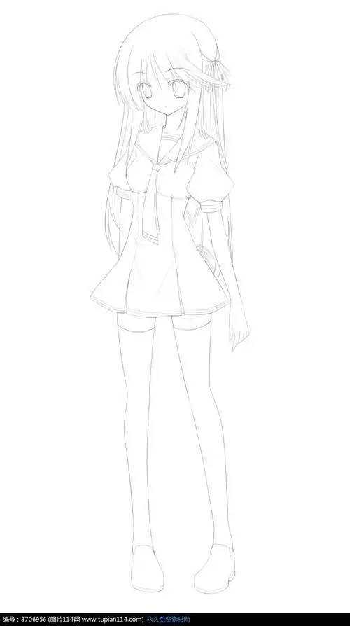 漫画人物图片女生古装简笔画图片大全图片动漫人物画铅笔画漫画人物