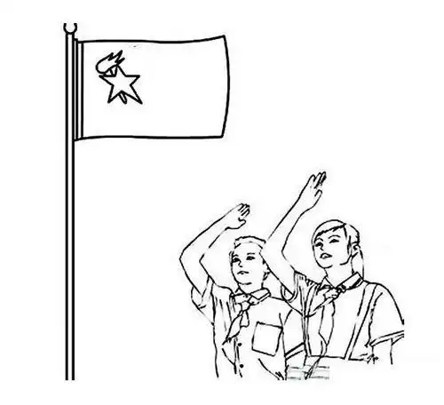 学生敬礼怎么画小男孩敬礼简笔画军人敬礼图片简笔画军人敬礼背影简笔