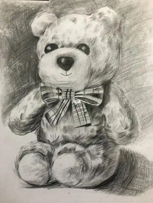 创意素描10周岁