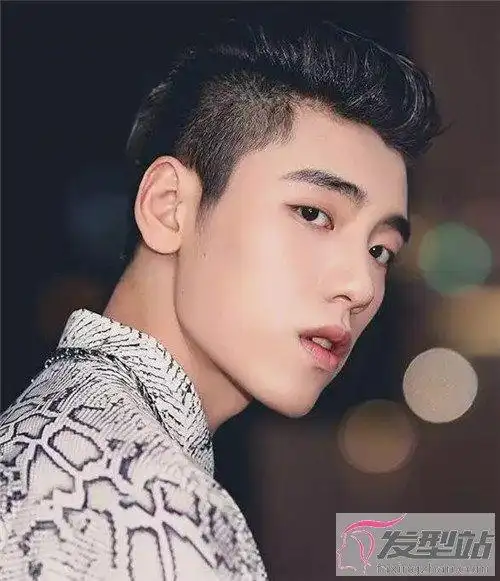 铲青型男发型设计 清爽帅气又利落