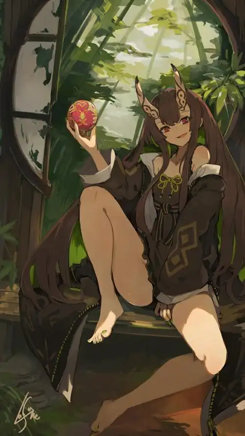 p站美图推荐鬼族少女特辑