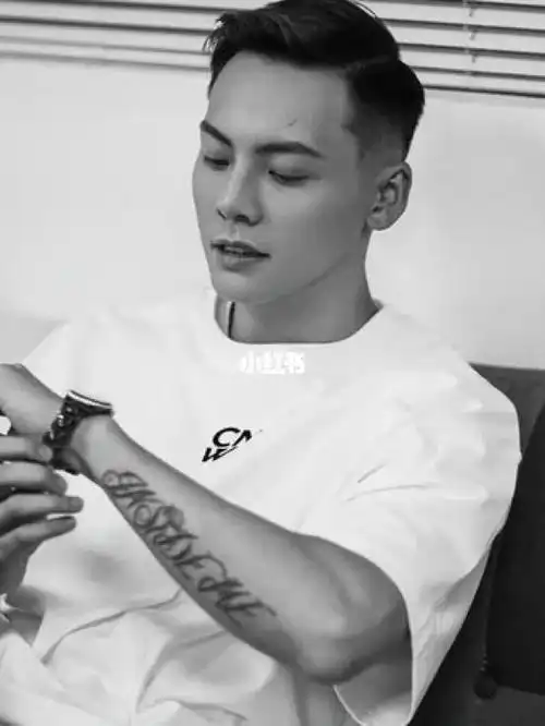 陈伟霆的雅痞油头发型