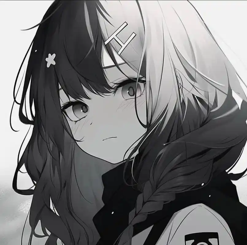 超级好看的黑白动漫女头推荐