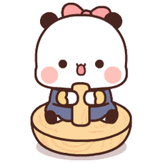 敲可爱的一二布布表情包