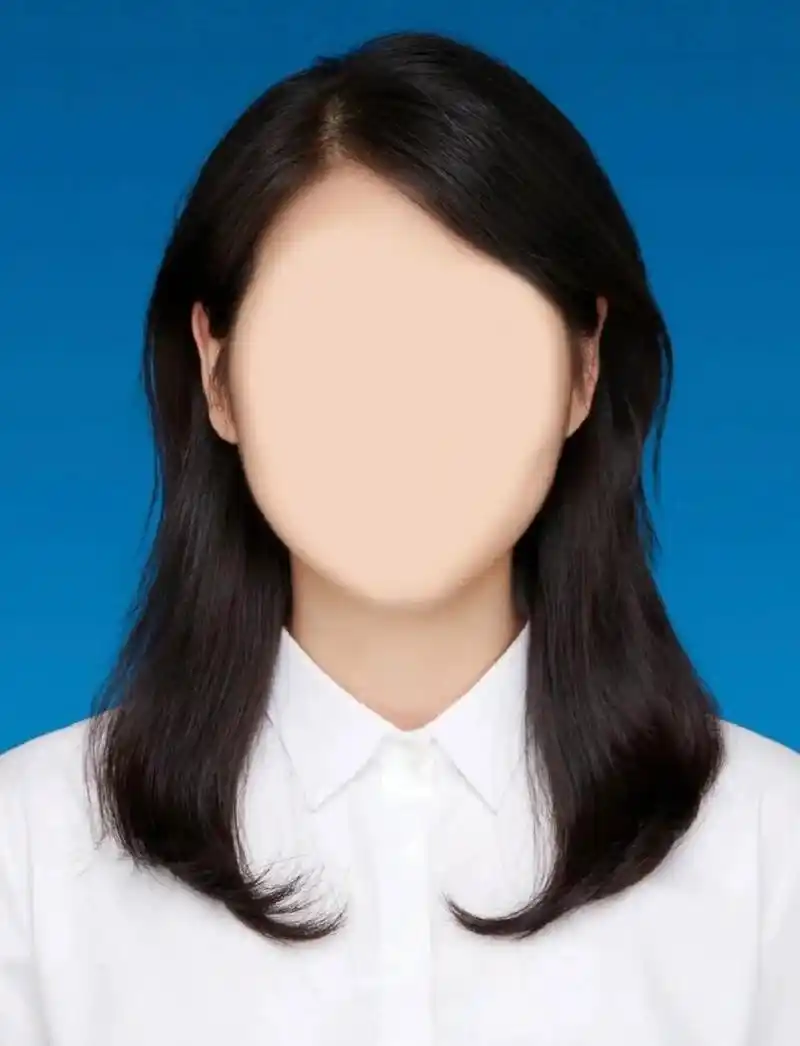 蓝底衬衫证件照模板来啦!