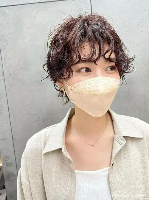 日系短发纹理烫 给你要的时髦感!