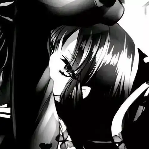 情头|极致暗黑的丧系动漫情头